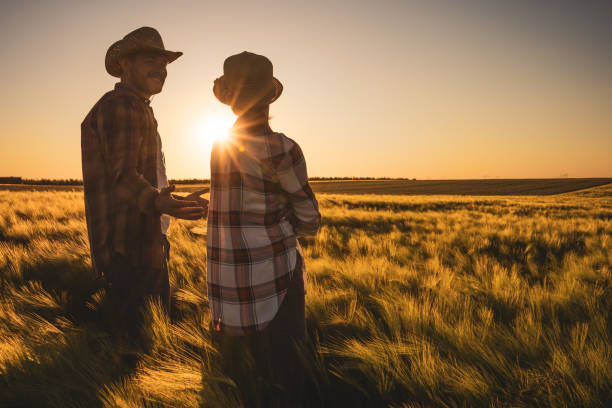 istock Family agricultural occupation 1398447070