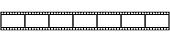 istock Cinema tape for film. Strip tape for video and movie. Photo tape for camera 35mm. Old retro filmstrip. Vector 1398450388