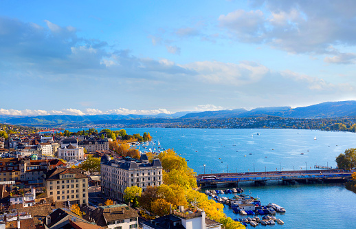 Panorama of Zurich, Switzerland