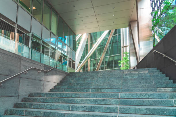 istock Entrance of a modern building 1398456078