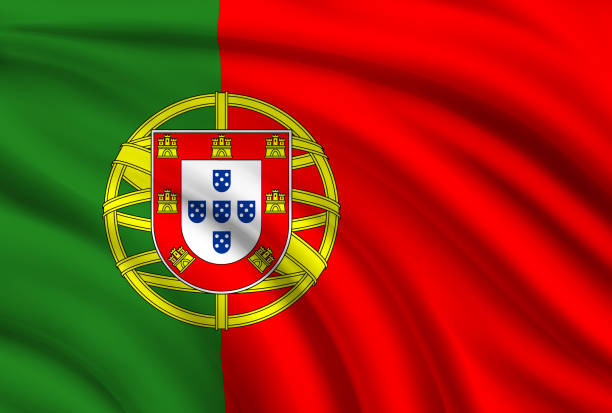 ilustrações de stock, clip art, desenhos animados e ícones de flag of portugal - portugal bandeira