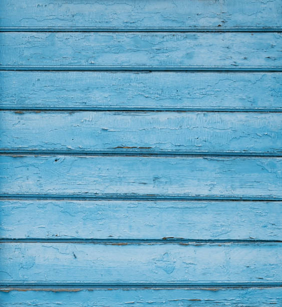 istock The textured wooden backdrop aged rough blue 1398466589