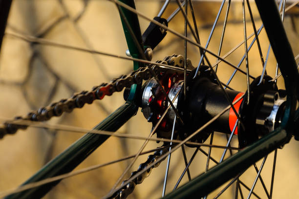 istock close up hub and spokes of vintage bicycle fixed gear 1398467560
