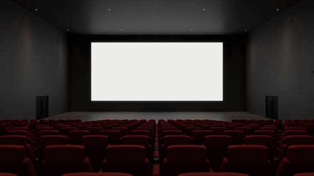 istock movie theater with white screen, 3d rendering 1398475053