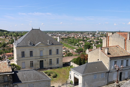 Overview of Angoulême, city of Angouleme, department of Charente, France
