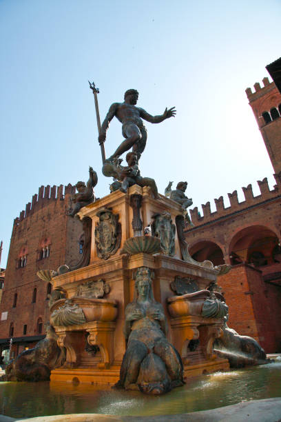 istock Fountain of Neptune. Piazza Maggiore, Bologna. Emilia Romagna, Italy 1398494065