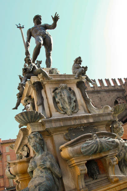 istock Fountain of Neptune. Piazza Maggiore, Bologna. Emilia Romagna, Italy 1398494086