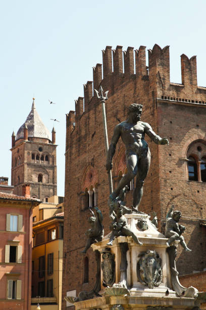 istock Fountain of Neptune. Piazza Maggiore, Bologna. Emilia Romagna, Italy 1398494290