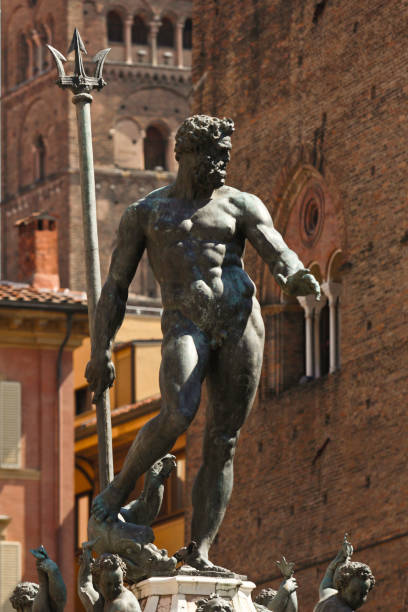 istock Fountain of Neptune. Piazza Maggiore, Bologna. Emilia Romagna, Italy 1398494337