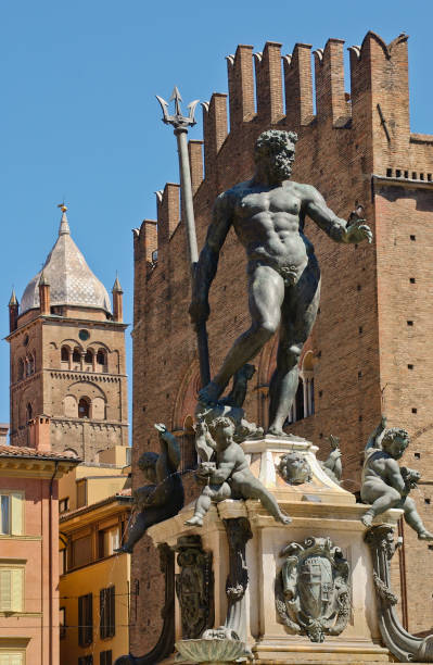 istock Fountain of Neptune. Piazza Maggiore, Bologna. Emilia Romagna, Italy 1398494929