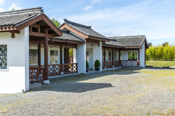 istock Chinese Garden Courtyard Building 3 1398495679