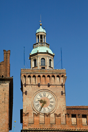 Bologna. The medieval historical-architectural complex of Piazza Maggiore and Piazza del Nettuno with the cathedral of San Petronio, Palazzo d'Accursio, Palazzo Re Enzo, Palazzo del Podestà, Palazzo dei Notai and the Fountain of Neptune, are the major monuments of Bologna as evidence of the city's historical past.