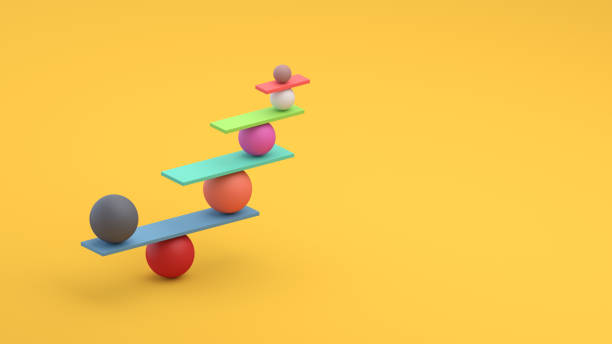 istock Webinars and Field Event Concepts. Jenga game color block tower. teambuilding 1398506046