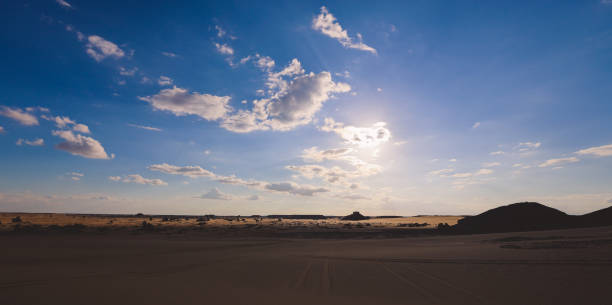 Landscape View of the White Desert