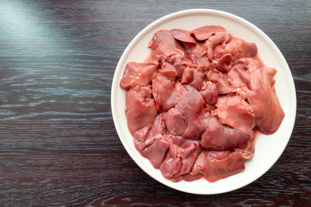istock raw chicken liver on a plate 1398524118