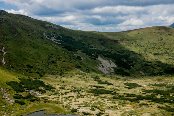 istock Incredible view of the mountain range. Mountain landscape 1398528716