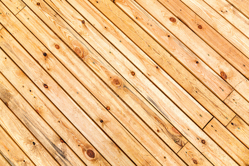 Wooden boards with natural patterns as background, wooden board texture