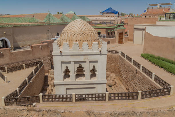 An Almoravid royal residence in Marrakech.