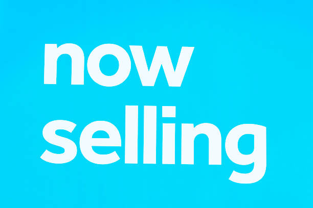 istock Blue nd white Sign 