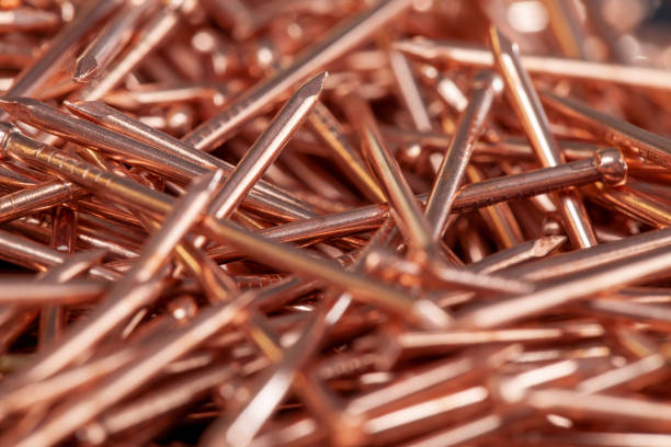 istock metal nails coated with copper for decorative work 1398540038