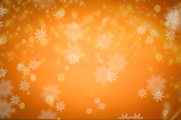 istock Golden light and Christmas Frame - christmas background 1398541098
