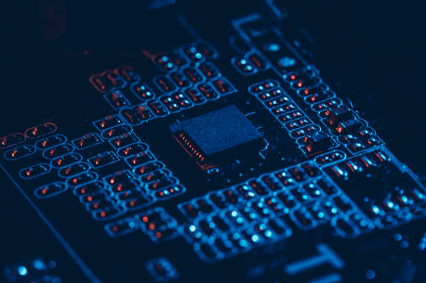 istock Abstract,close up of Mainboard Electronic background 1398548886