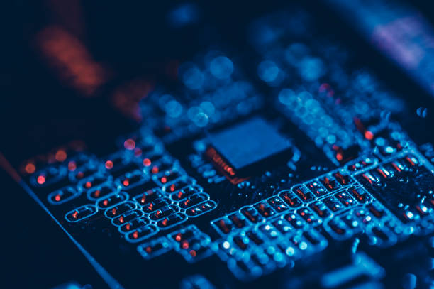 istock Abstract,close up of Mainboard Electronic background 1398548889