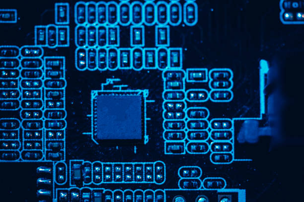 istock Abstract,close up of Mainboard Electronic background 1398548893
