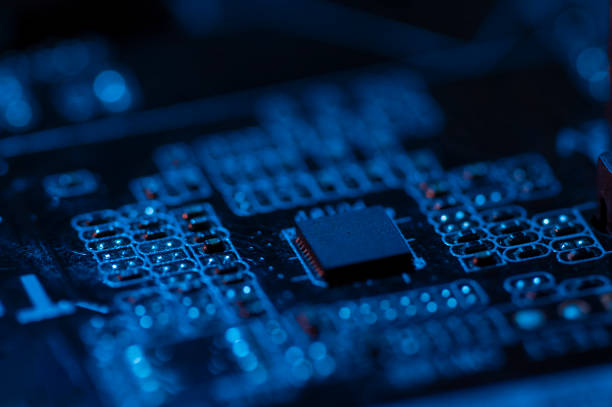 istock Abstract,close up of Mainboard Electronic background 1398548896