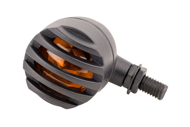 istock Turn signal flashing motorcycle light 1398557770