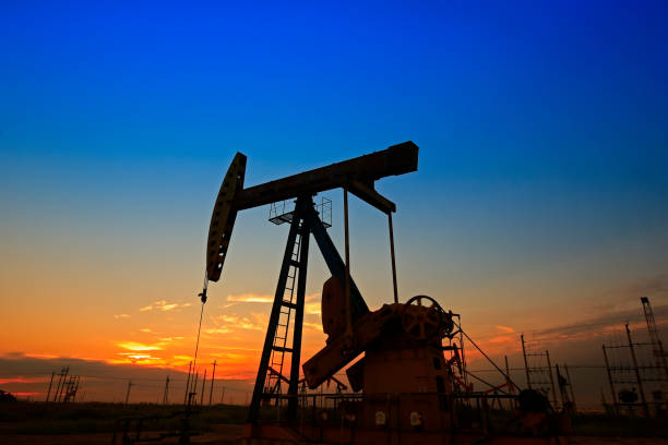 istock The oil pump, industrial equipment 1398558599
