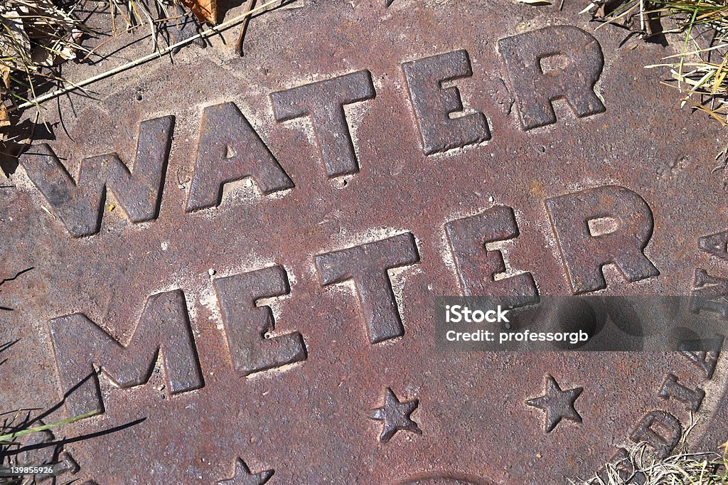 Couverture eau carrés - Photo de Compteur libre de droits