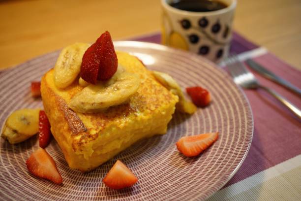 istock French toast with strawberry and banana 1398561836