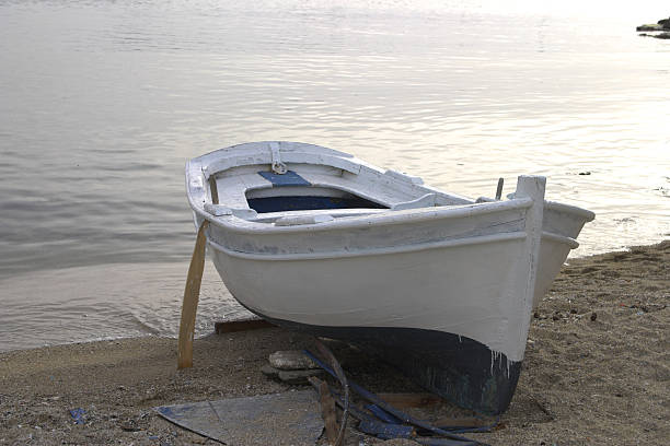 istock Boat at Mykonos Harbour, Greece 139856261