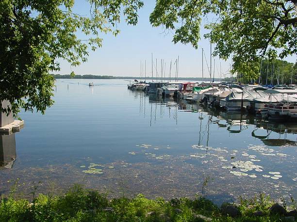 istock Yacht Harbor in White Bear Lake, Minnesota 139856447