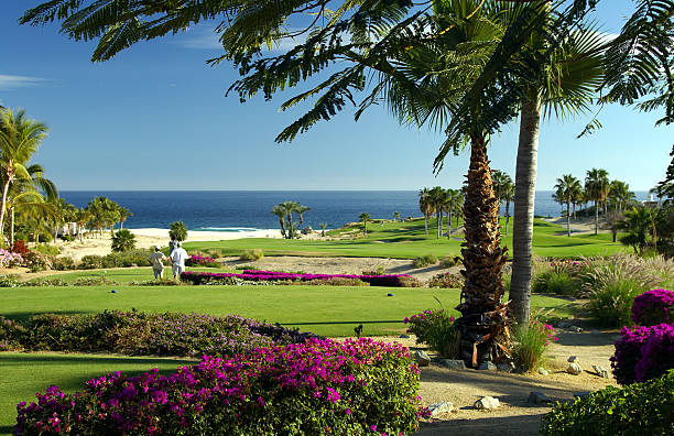 Seaside Golf Resort stock photo