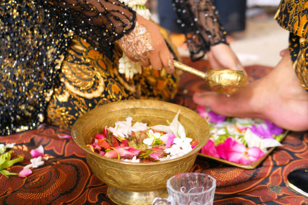 istock Wedding culture of Javanese 1398569480