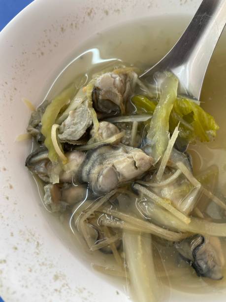 istock Oyster soup ready to be served 1398572207