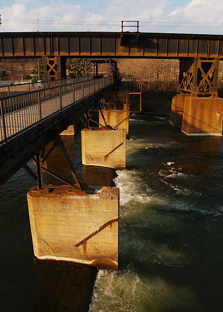 Bridge Bridges tressle stock pictures, royalty-free photos & images