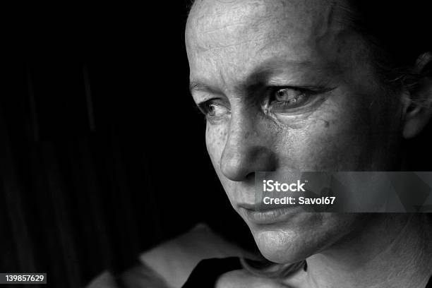 Crying Woman Depression Stock Photo - Download Image Now - Domestic Violence, Women, Distraught