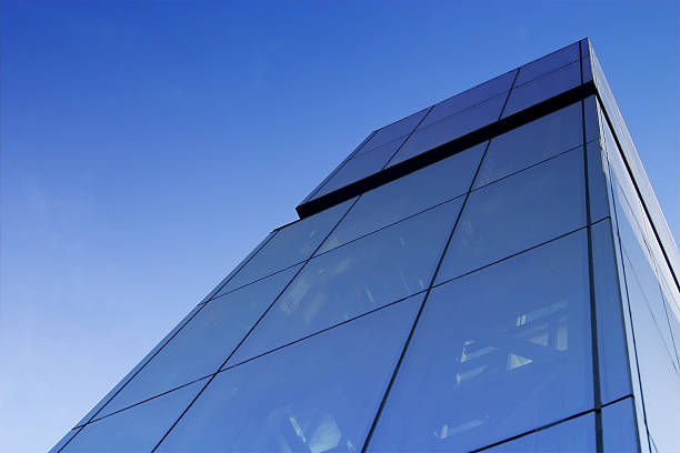 istock top of blue office building 139857932
