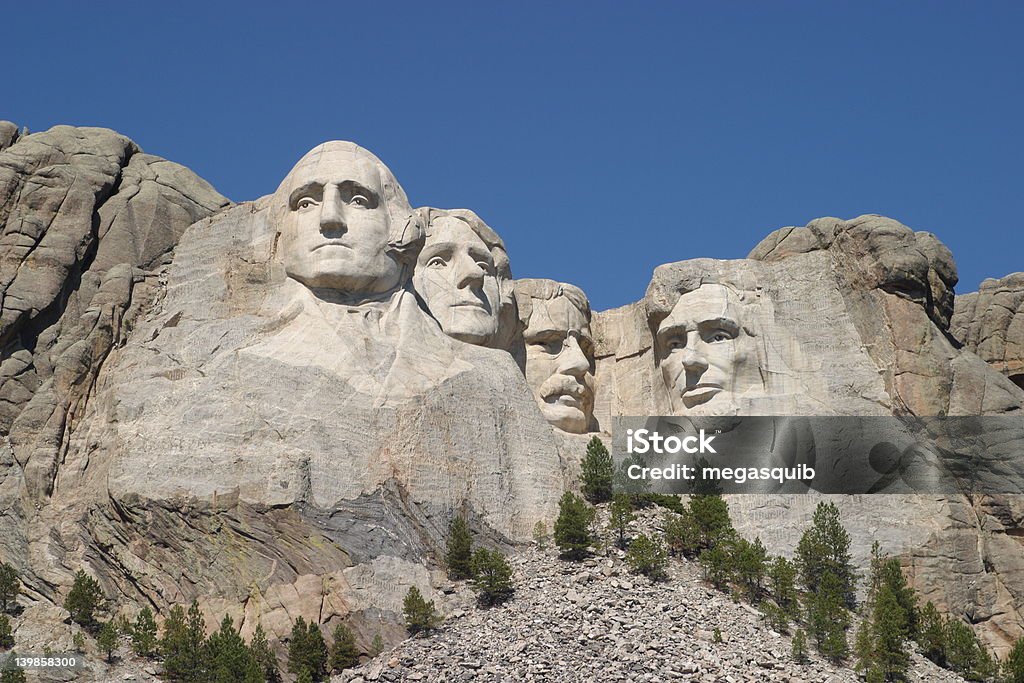 Monte Rushmore - Foto stock royalty-free di Abramo Lincoln