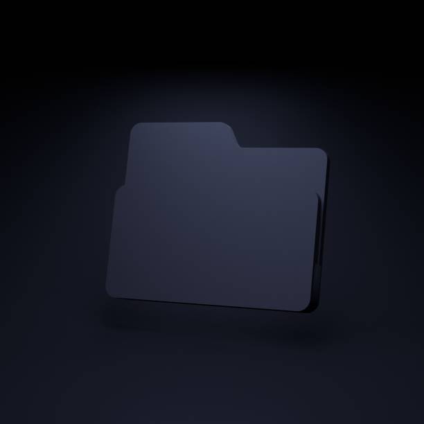 istock Bank card on a black background. 3D rendering illustration. 1398583068