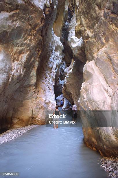 Saklikent Gorge - Fotografie stock e altre immagini di Fethiye - Fethiye, Burrone, Canyon