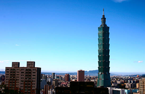 Taipei 101 - foto de acervo