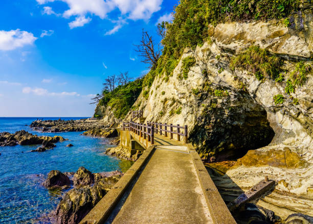 istock Arasaki coast, rocky shore rocks (Arasaki Park, Yokosuka City, Kanagawa Prefecture) 1398585945