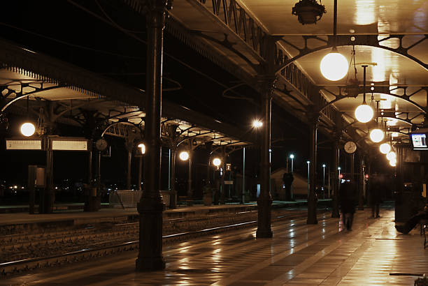 The famous trainstation in Taormina- Giardini Naxos that was used in some scenes of the film The godfather.