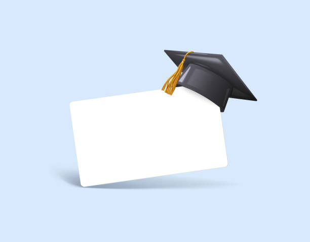 istock Black graduation cap with gold tassel and white paper sheet. 1398591880