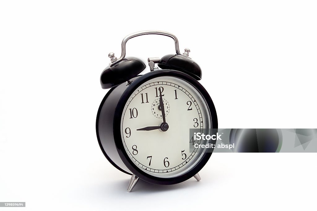 Clásico reloj despertador - Foto de stock de 8-9 años libre de derechos