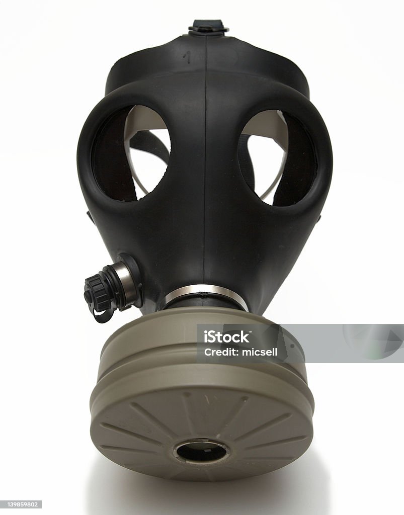 Máscara Anti-Gás isolado sombra - Foto de stock de Abastecer royalty-free